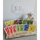 Support en bois personnalisé jeu de cartes