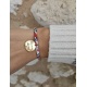 Bracelet Liberty avec médaillon