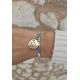 Bracelet Liberty avec médaillon