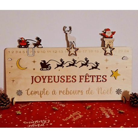 Compte à rebours "Joyeux Noël"