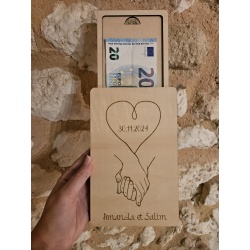Porte-billets cadeau pour événements