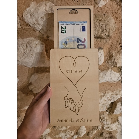 Porte-billets cadeau pour événements