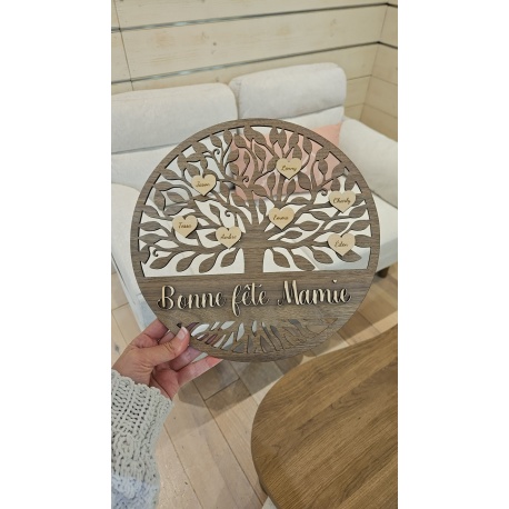 Arbre de vie avec prénoms