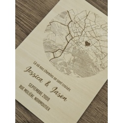 Carte lieu de rencontre