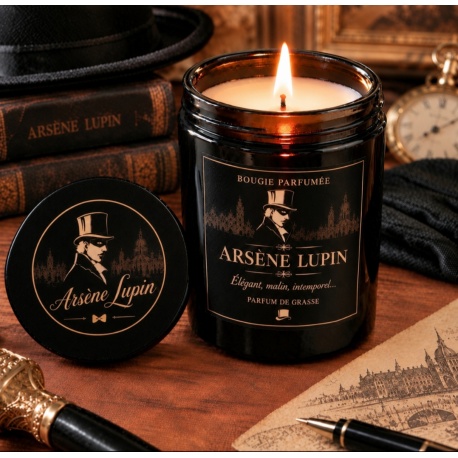 Bougie parfumée Arsène Lupin